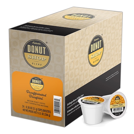 Authentic Donut Shop Blend Decaffeinated, Single Serve Cup, PK96 PK SNDO2400